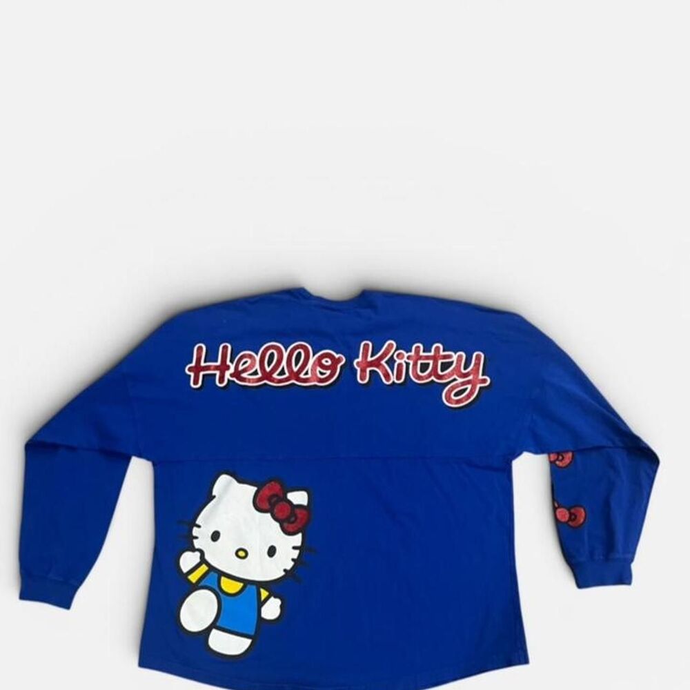 Universal Studios Hello Kitty Royal Blue Spirit Jersey XXL Glitter - Picture 6 of 6